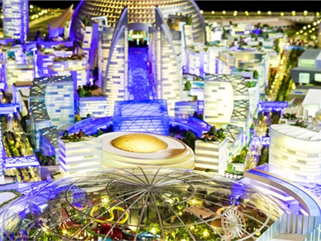 Dubai xây dựng thành phố trong nhà xanh tươi, mát lịm ngay giữa sa mạc