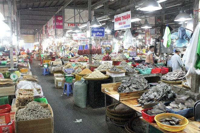 Chợ đầu mối hải sản khô rẻ nhất Sài Gòn