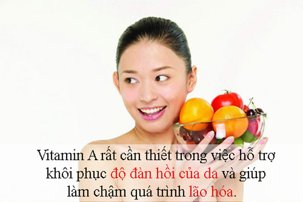 5 loại vitamin là thần dược cho làn da hoàn hảo