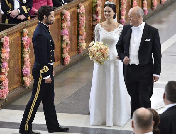 Đám cưới của người mẫu bikini và Hoàng tử Thụy Điển