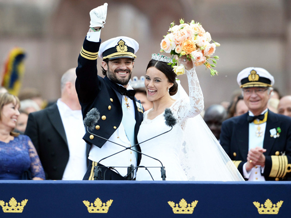 Đám cưới của người mẫu bikini và Hoàng tử Thụy Điển
