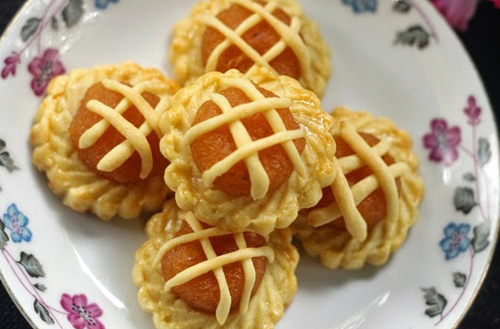 Bánh tart dứa mini thơm ngon, đẹp mắt