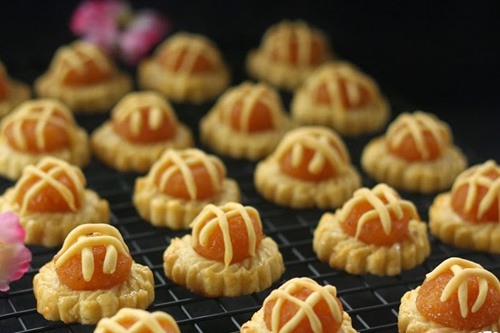 Bánh tart dứa mini thơm ngon, đẹp mắt