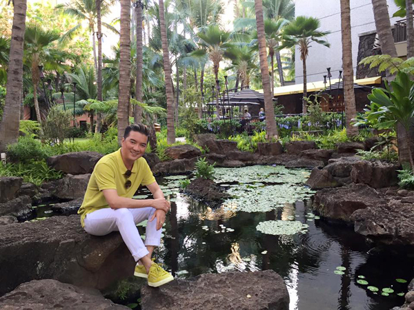 Kỳ nghỉ ngắn ngày của Mr Đàm ở Hawaii ngập nắng