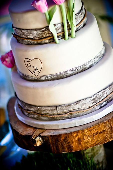 Chọn bánh cưới rustic cho hôn lễ mùa thu