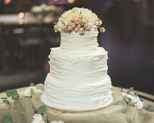 Chọn bánh cưới rustic cho hôn lễ mùa thu