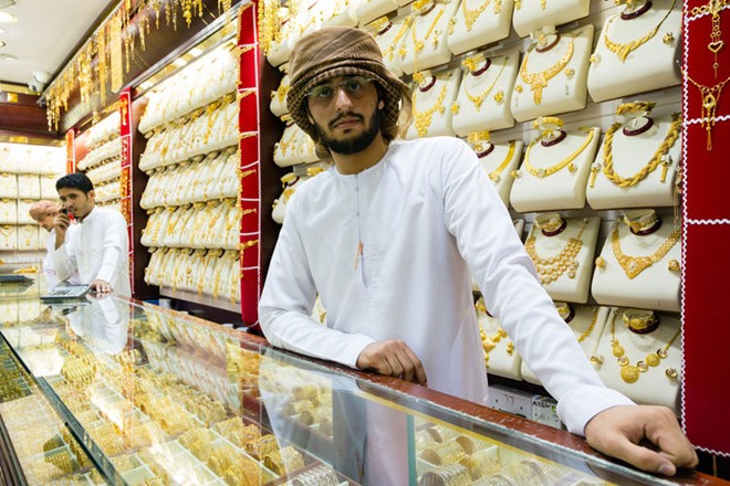 Lạc vào chợ vàng 10 tấn ở Dubai