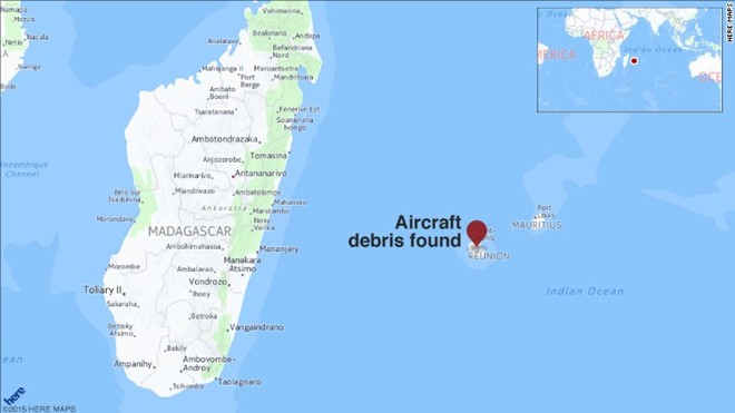 Phát hiện mảnh vỡ nghi của MH370 gần Madagascar