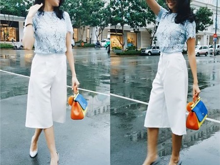 Phụ nữ Sài Gòn mặc gì để xinh đẹp trong ngày mưa
