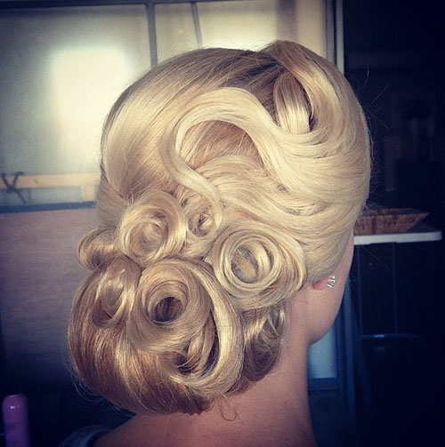 Những kiểu tóc tuyệt đẹp, hợp xu hướng 2015 cho cô dâu mùa thu
