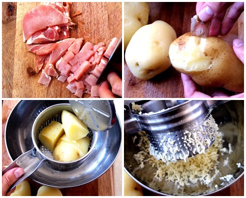 Cách làm khoai tây viên chiên xù