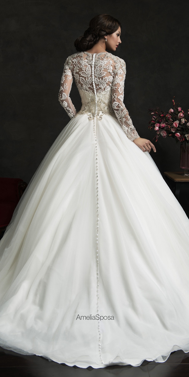 Bộ sưu tập váy cưới mùa thu 2015 của Amelia Sposa