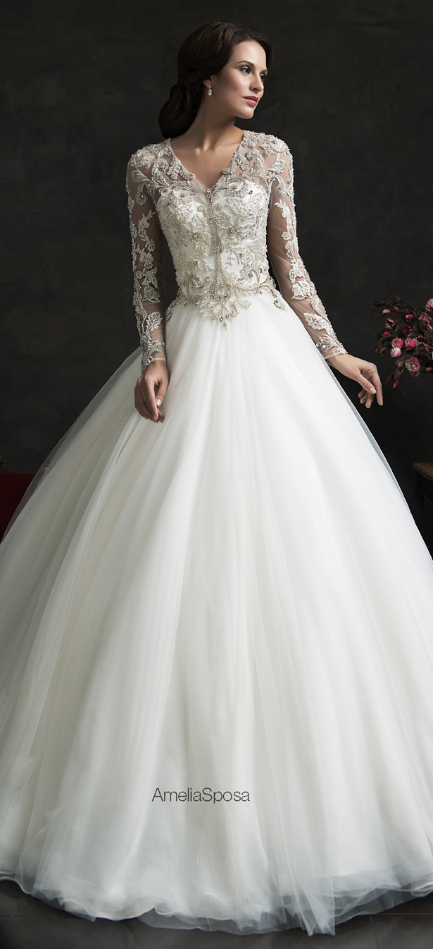 Bộ sưu tập váy cưới mùa thu 2015 của Amelia Sposa