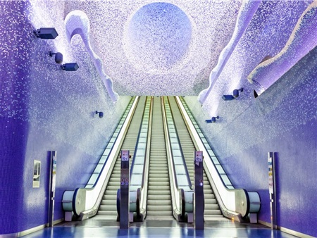 17 ga tàu điện ngầm lộng lẫy nhất thế giới