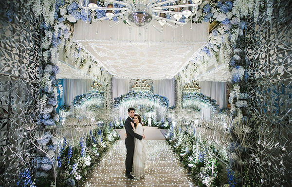Đám cưới 'thần tiên' xa hoa của các đại gia Thái Lan
