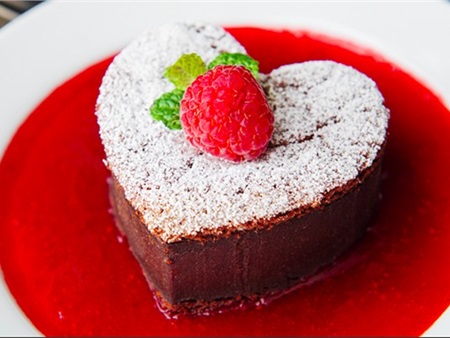 Phiên bản bánh chocolate với custard ngon đến”xiêu lòng”