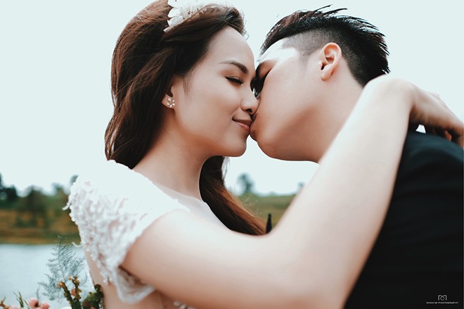 Diễm Hương khoe ảnh cưới lãng mạn ở Đà Lạt