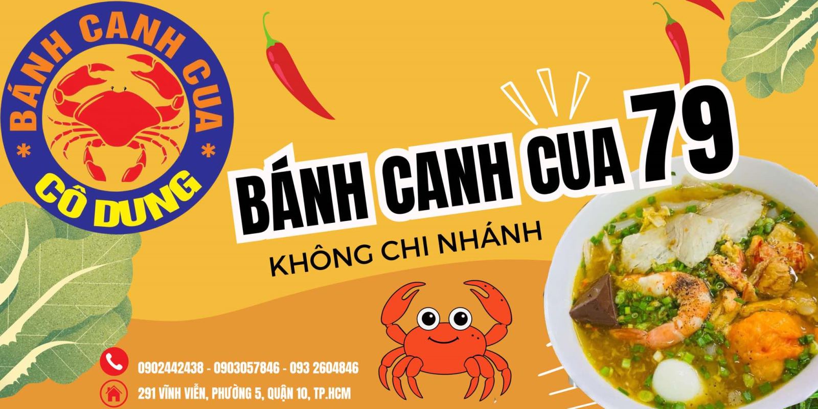 Ghé quán bánh canh cua ngon nhất nhì Sài Gòn - Bánh Canh Cua Gia Truyền Cô Dung